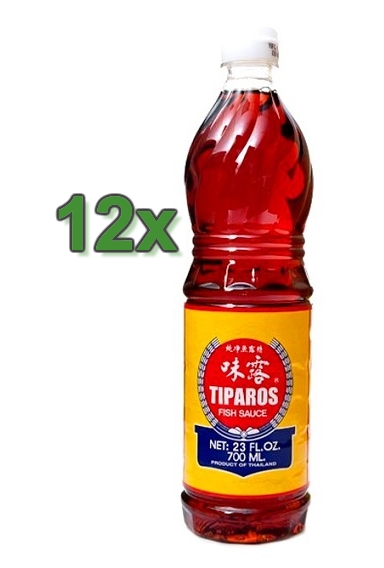 Salsa di pesce Tiparos. - bottiglia di plastica 12x700 ml